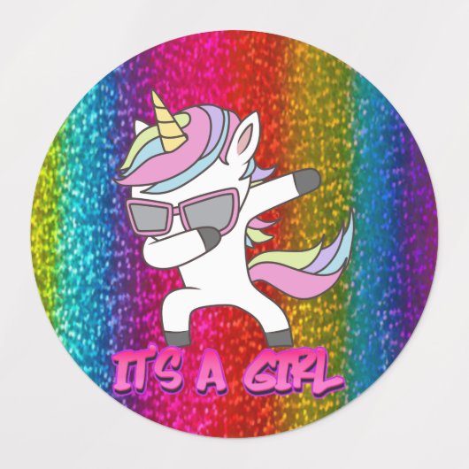 Eenhoorn Party Fun! Labels (Design 1)