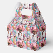 Eenhoorn party girl bedankdoosjes (Voorkant)