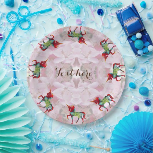 Eenhoorn Party Papier Borden Papieren Bordje (Feest)