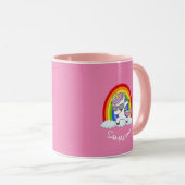 Eenhoorn Party Roze Mok (Voorkant rechts)