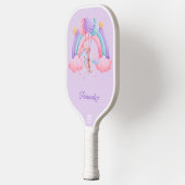 Eenhoorn  Pastel Rainbow Balloon Official USA Pickleball Paddle (Links)