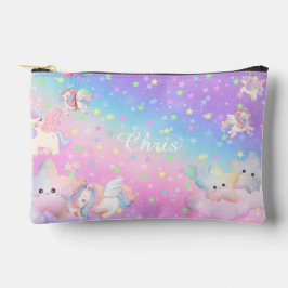 Eenhoorn pastel roze etui