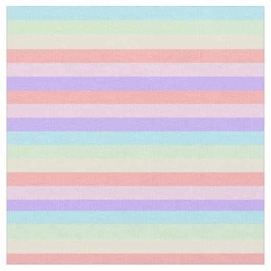 Eenhoorn pastel Snoep gekleurd gestreept Stof (Close Up)