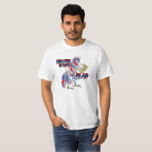 Eenhoorn Patriots Lees T-shirt (Voorkant volledig)