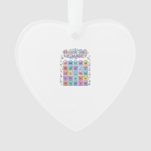 Eenhoorn Periodiek Systeem van Magie Trendy Schatt Ornament