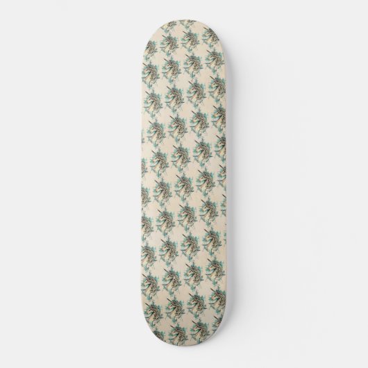 Eenhoorn Persoonlijk Skateboard (Voorkant)