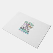 Eenhoorn Pilates en Pixie Dust Vette Typografie T- Deurmat (Schuin)