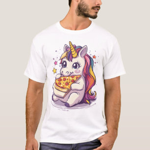 Eenhoorn Pizza Feestje (1) T-shirt