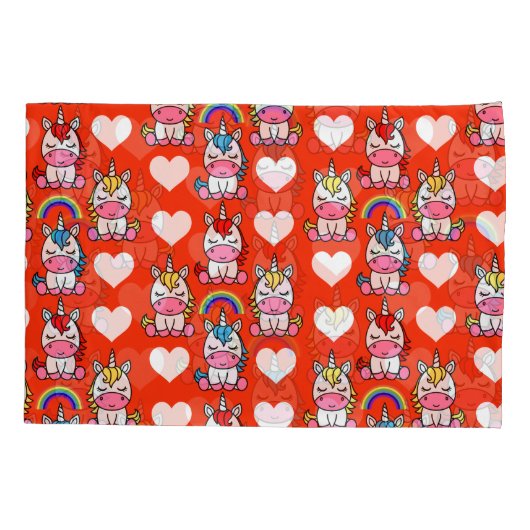 Eenhoorn Pony Home Decor Kussensloop (Achterkant)