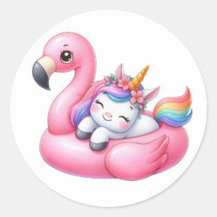  Eenhoorn Pool Party Stickers