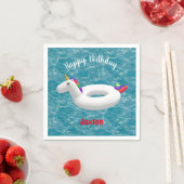 Eenhoorn pool speelgoed servet (Insitu)