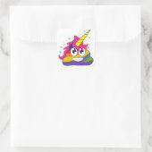 Eenhoorn Poop Rainbow Emoji Stickers (Tas)