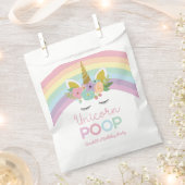 Eenhoorn Poop Rainbows Verjaardagsfeest Traktatie Bedankzakje (Geknipt)
