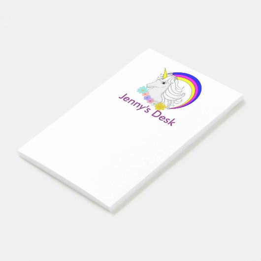 Eenhoorn Post-it® Notes (Schuin)
