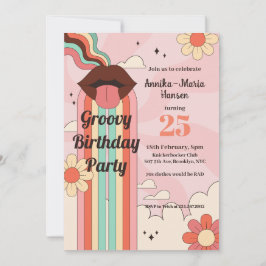 Eenhoorn Prank Verjaardag deel 2, Groovy Party Feestdagenkaart