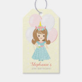 Eenhoorn Prinses Cadeaulabel (Voorkant)