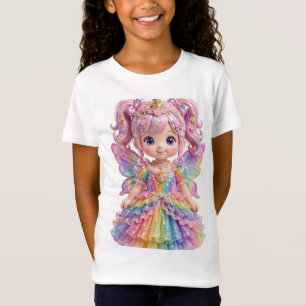 Eenhoorn Prinses Fee Regenboog Jurk Vleugels