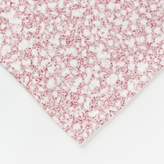 Eenhoorn Prinses Slaap in Bloemen Roze Glitter Fleece Deken (Hoek)