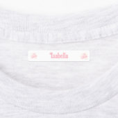 Eenhoorn Prinses Terug naar School Kleding Labels (Aangebracht)