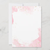 Eenhoorn Rainbow Birthday Cake Meisjes Verjaardag  Kaart (Achterkant)