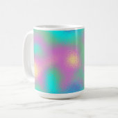 Eenhoorn Rainbow Metallic Folie Effect Koffiemok (Voorkant links)