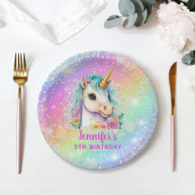 Eenhoorn Rainbow Sparkle Verjaardag