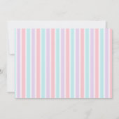 Eenhoorn Rainbow Sparkles Gold Kaart (Achterkant)