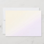 Eenhoorn Rainbow Sparkles Gold Verjaardag Foto Kaart (Achterkant)