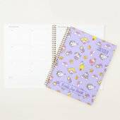 Eenhoorn Rainbow Star Light Paarse thema Planner (Display)