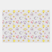 Eenhoorn Rainbow Star Theme Collectie Inpakpapier Vel (Voorkant 2)