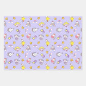 Eenhoorn Rainbow Star Theme Collectie Inpakpapier Vel (Voorkant)