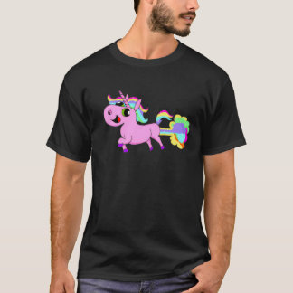 Eenhoorn Regenbogen T-shirt