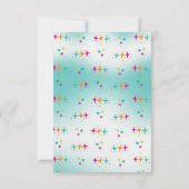 Eenhoorn regenboog Dank u notitiekaarten Kaart (Achterkant)