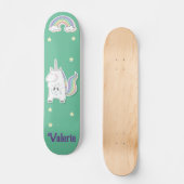 Eenhoorn Regenboog Persoonlijke Skateboard (Voorkant)