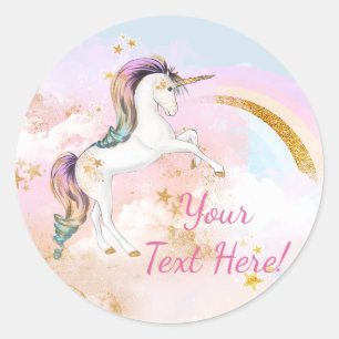 Eenhoorn Regenboog Stickers