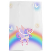 Eenhoorn Regenboog Verjaardags Cadeautas (Achterkant)