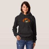 Eenhoorn Retro Eenhoorn Mythisch Wezen Eenhoorn Lo Hoodie (Voorkant volledig)