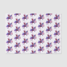 Eenhoorn Riding Santa