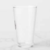Eenhoorn Rodeo maar maak het Magisch Grappig Schat Glas (Links)