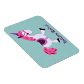 Eenhoorn Rodeo Magneet (Rechterzijde)