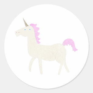 eenhoorn ronde sticker