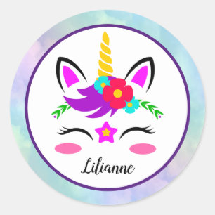 Eenhoorn Ronde Sticker