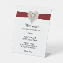 Eenhoorn Rood Kant Bruiloft Veiligheid