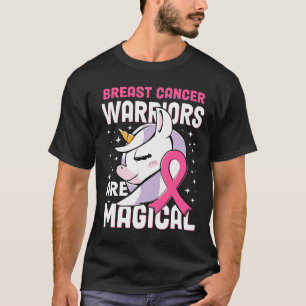 Eenhoorn Roze Borstkanker Warriors zijn Magische S T-shirt