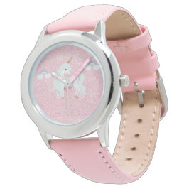 Eenhoorn Roze Glitter eWatch Horloge