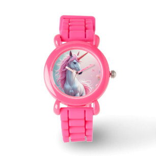 Eenhoorn Roze Glitter horloge
