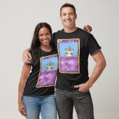 eenhoorn roze t-shirt (Unisex)