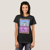 eenhoorn roze t-shirt (Voorkant volledig)