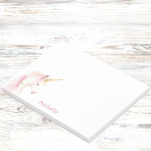 Eenhoorn roze wit naam meisje post-it® notes