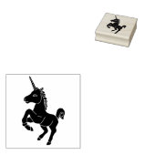 Eenhoorn Rubber Stamp (Clean) Rubberstempel (Gestempeld)